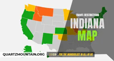 Exploring Indiana Travel Restrictions: A Detailed Map Guide