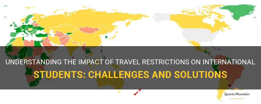 travel restrictions international students