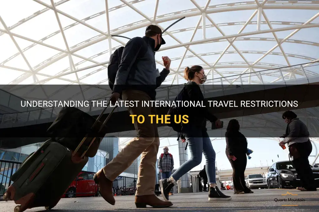 travel restrictions international to us