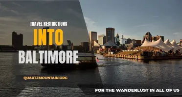 Navigating the Travel Restrictions into Baltimore: What You Need to Know