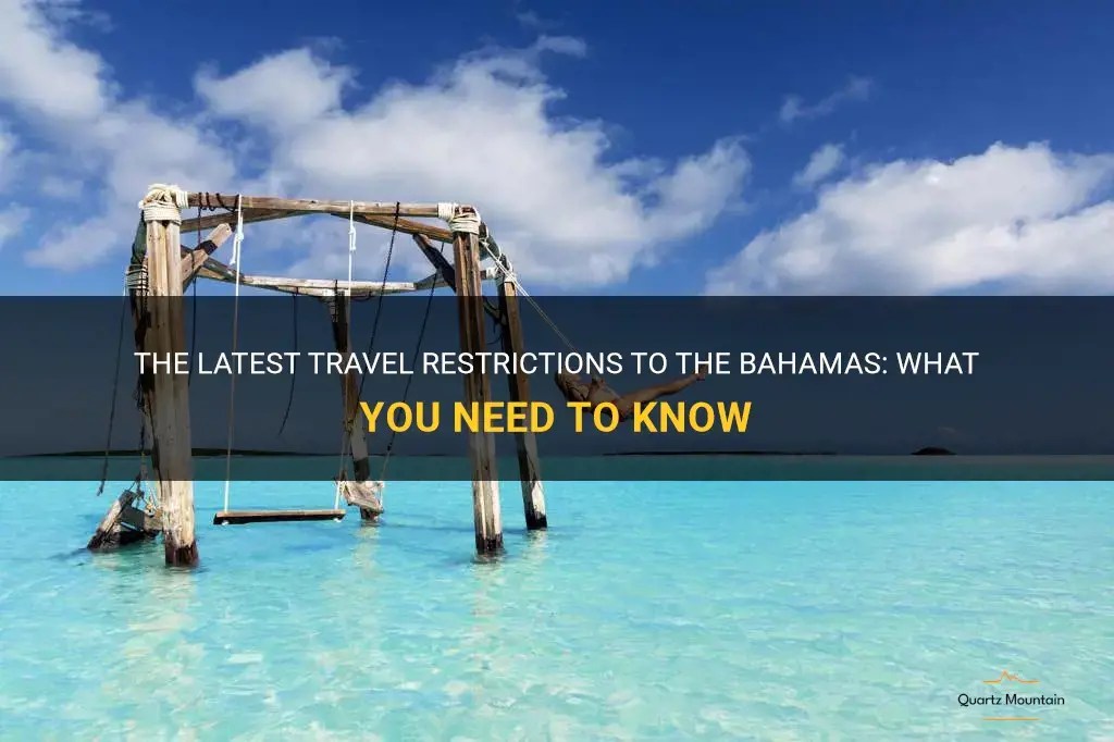 travel restrictions to bahamas