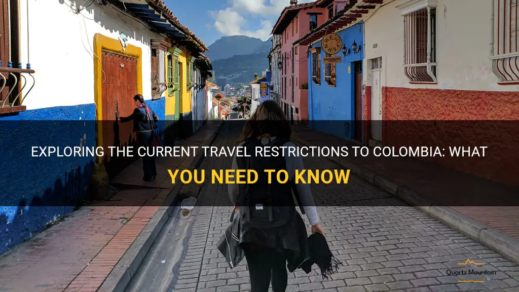 travel restrictions to colombia