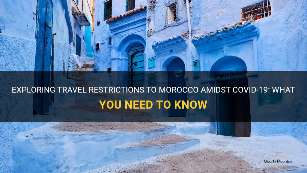 travel restrictions to morocco