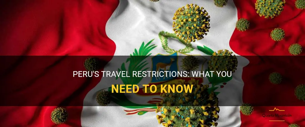 travel restrictions to peru