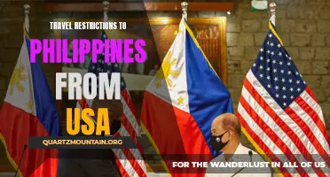Exploring the Current Travel Restrictions from USA to the Philippines