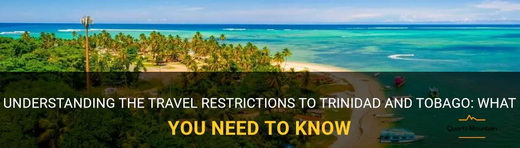 travel restrictions to trinidad and tobago