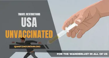 The Impact of Travel Restrictions on Unvaccinated Individuals in the USA