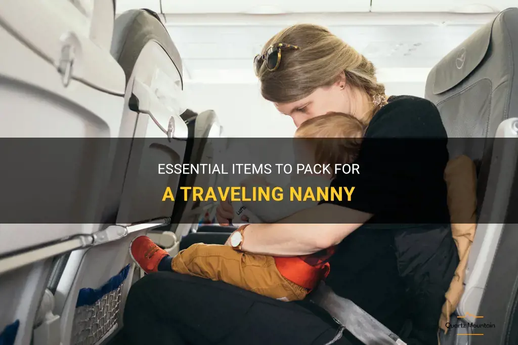 traveling nanny what to pack