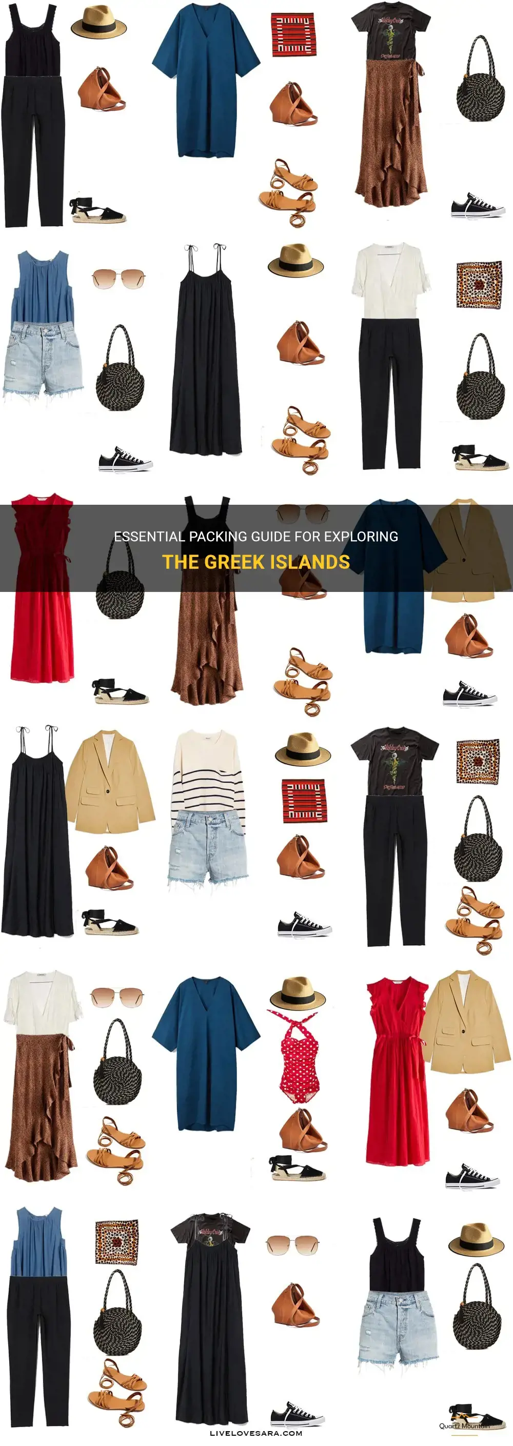traveling to the grees islands what to pack