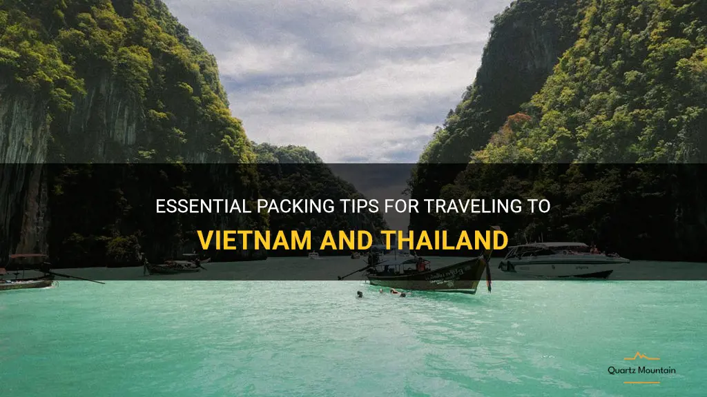 traveling to vietnam and thailand what to pack