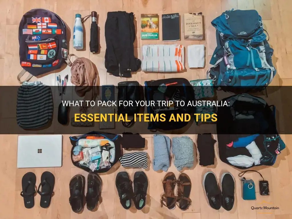 trip to australia what to pack
