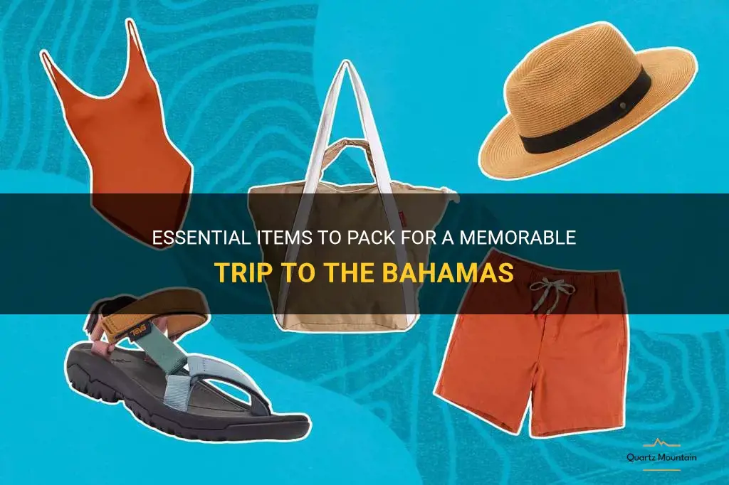 trip to bahamas what to pack