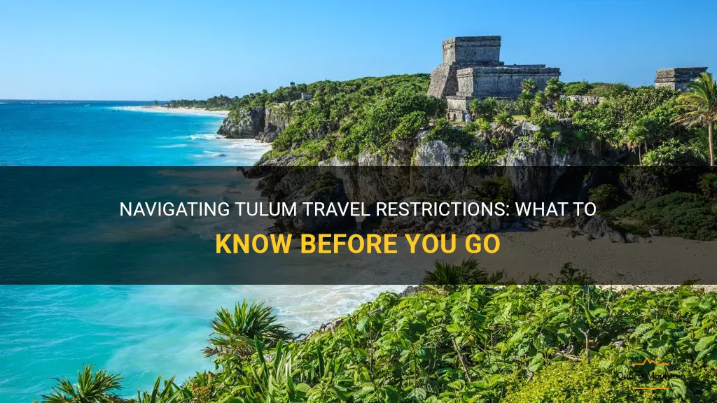 tulum travel restrictions