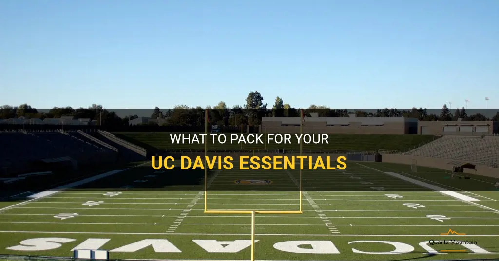 uc davis what to pack