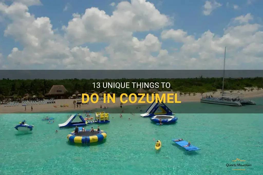 unique things to do in cozumel