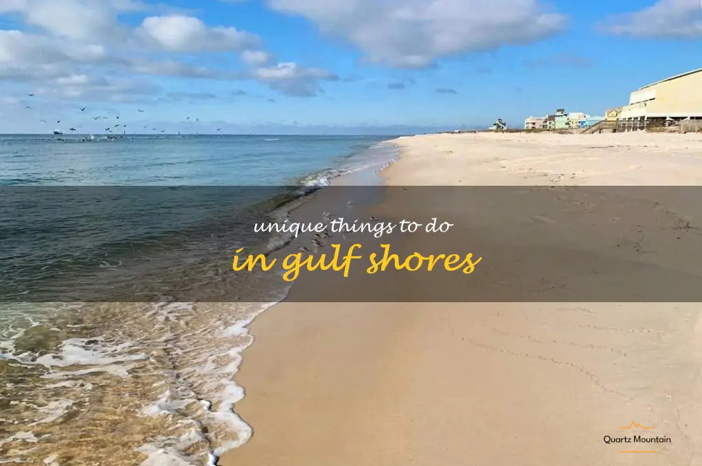 unique things to do in gulf shores