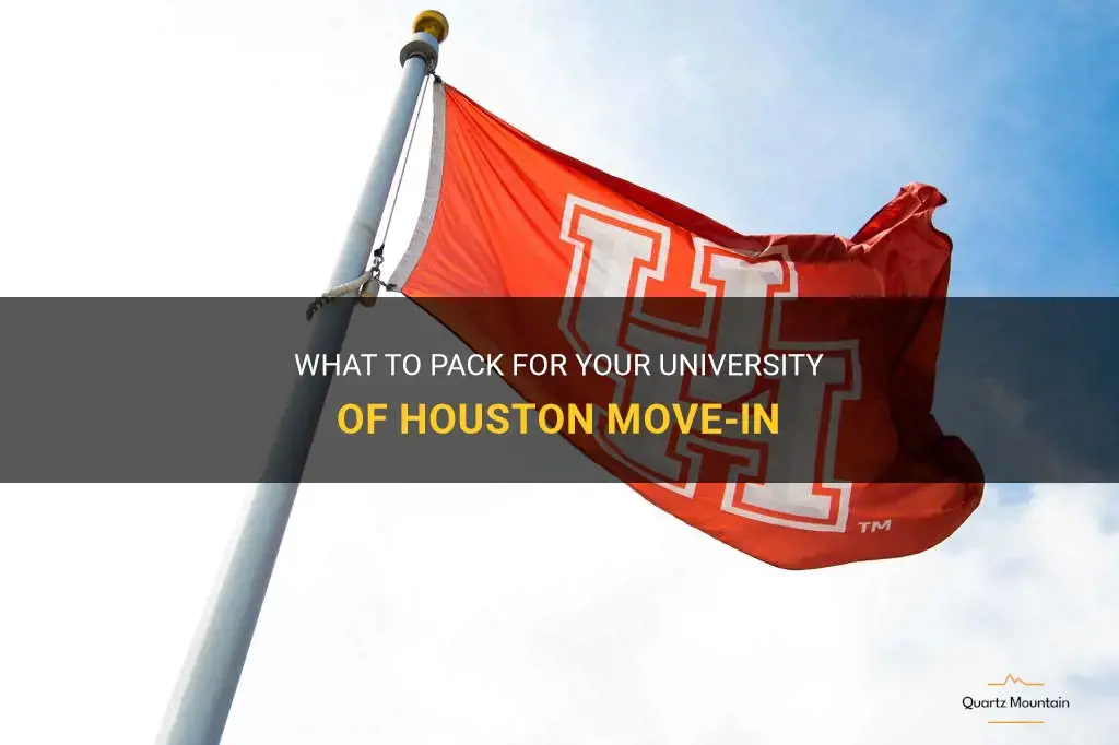 university of houston what to pack move in