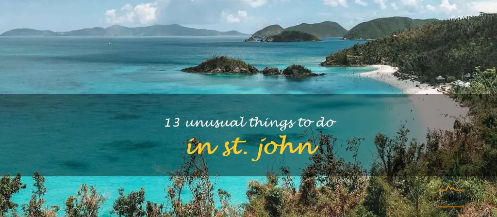 unusual things to do in st john