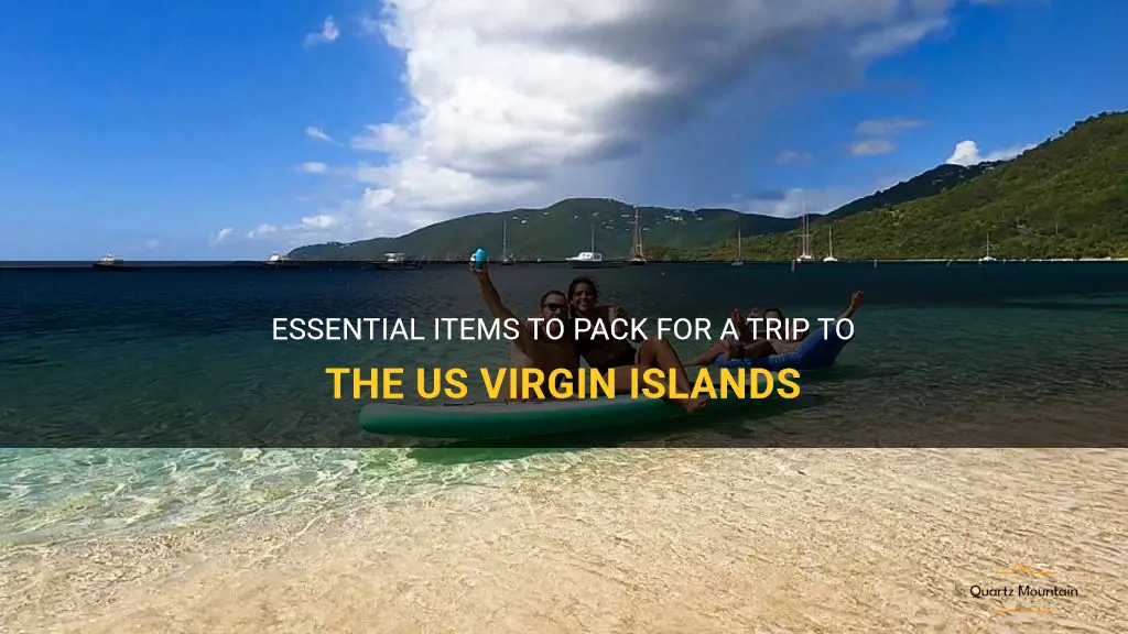 us virgin islands what to pack