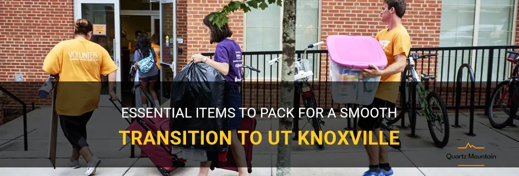 ut knoxville what to pack