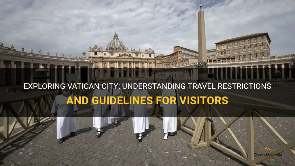 vatican city travel restrictions