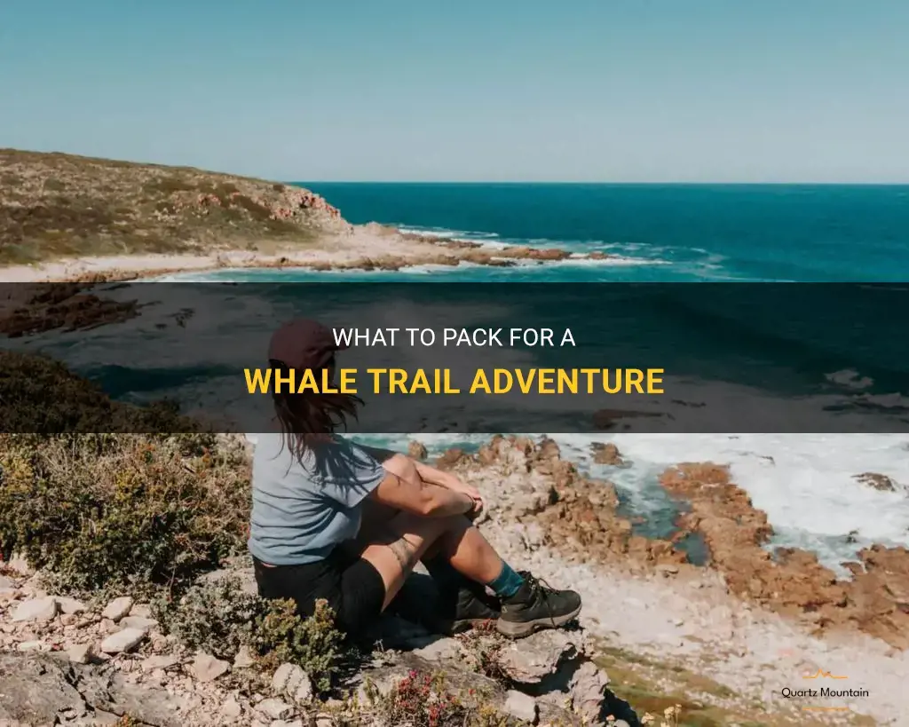 whale trail what to pack