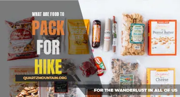 Essential Food Items to Pack for a Hike