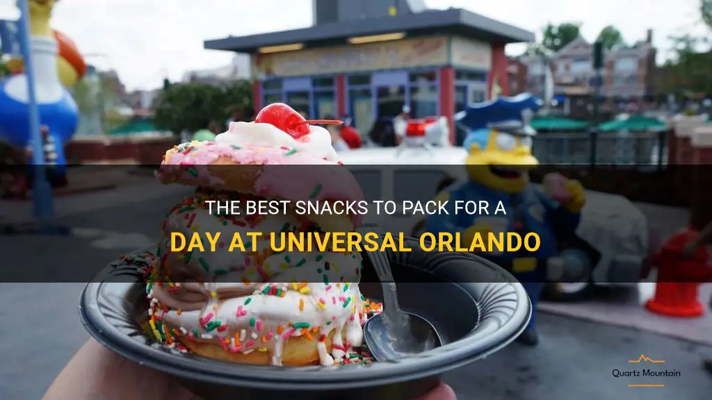 what are good snacks to pack for universal orlando