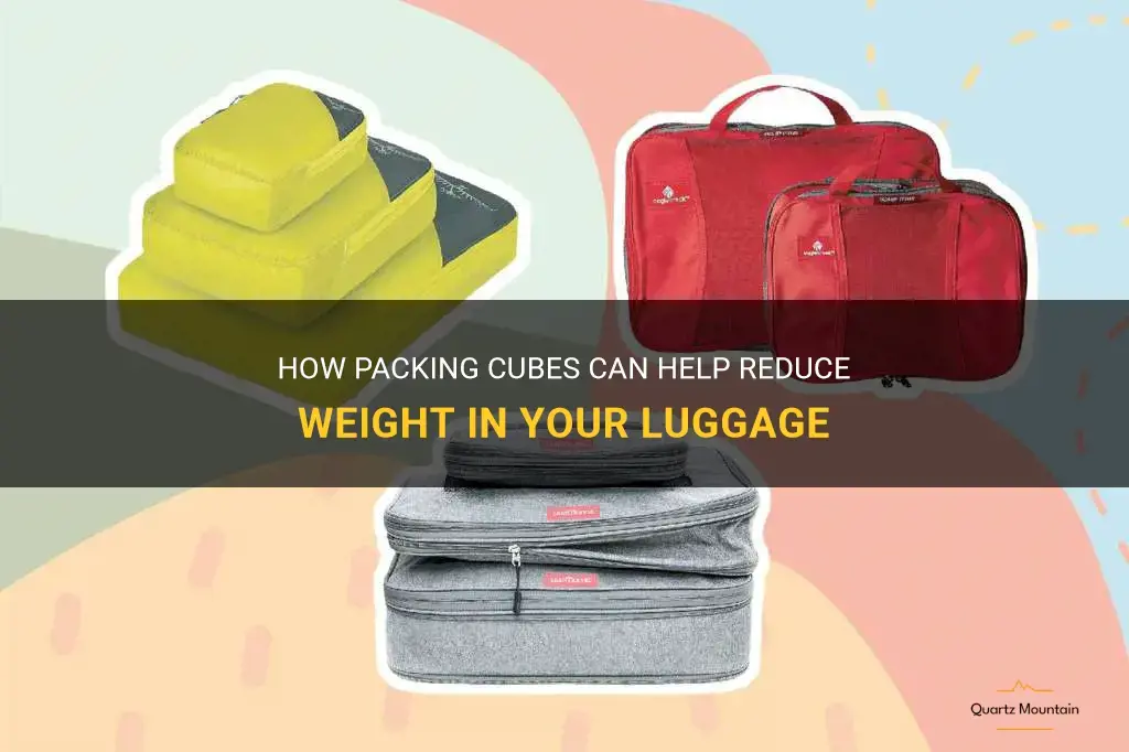 what are packing cubes to reduce weight