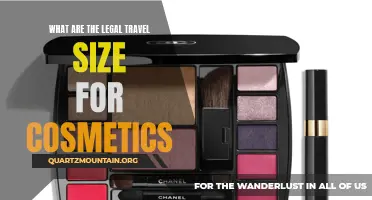 Understanding the Legal Restrictions on Cosmetics' Travel Sizes