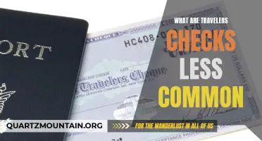 Why Have Traveler's Checks Become Less Common?