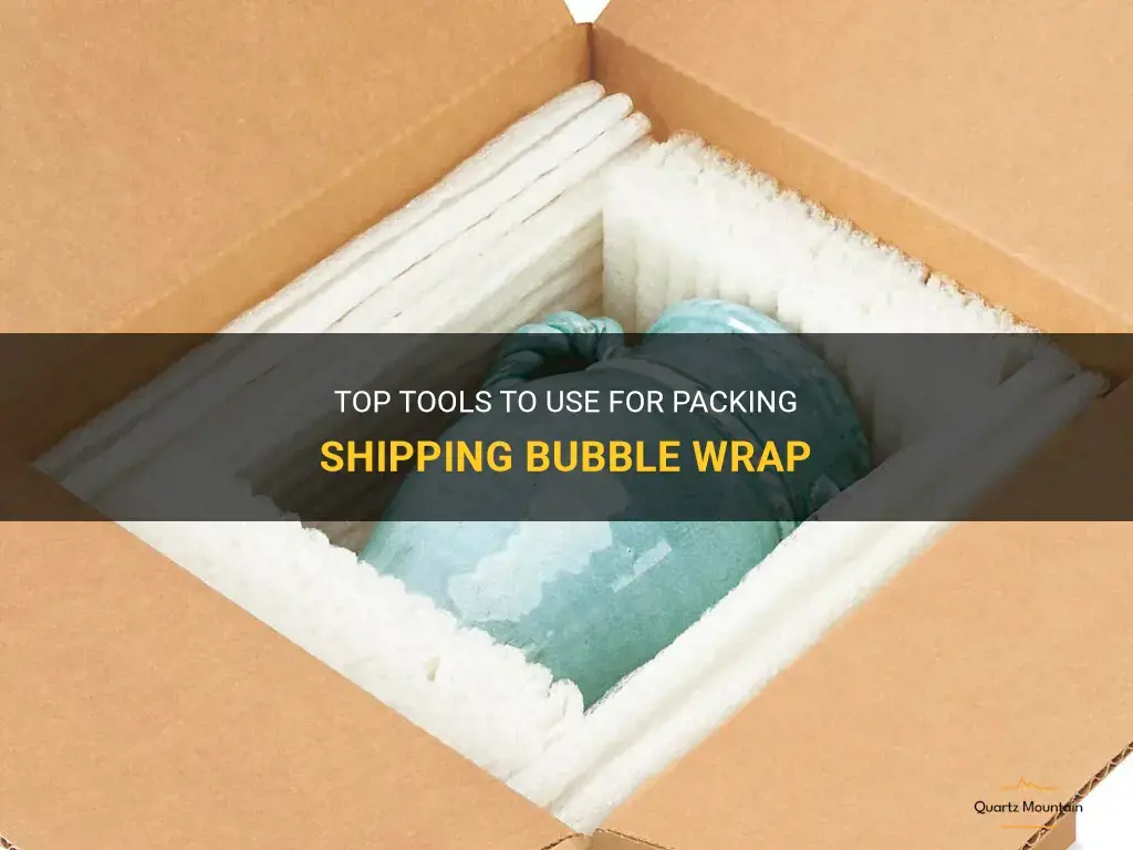 what can I use to pack shipping bubble wrap