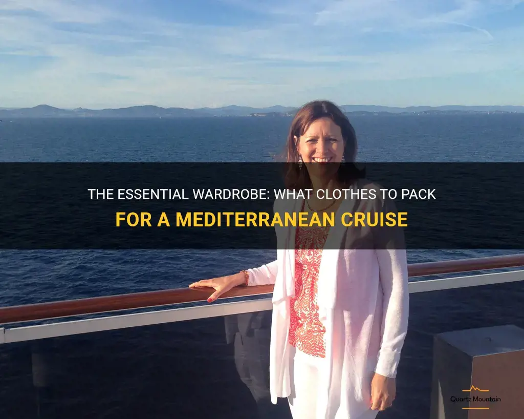 what clothes to pack for a mediterranean cruise