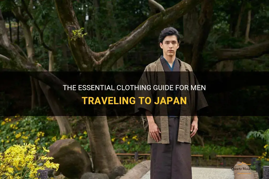what clothes to pack for a trip to japan men