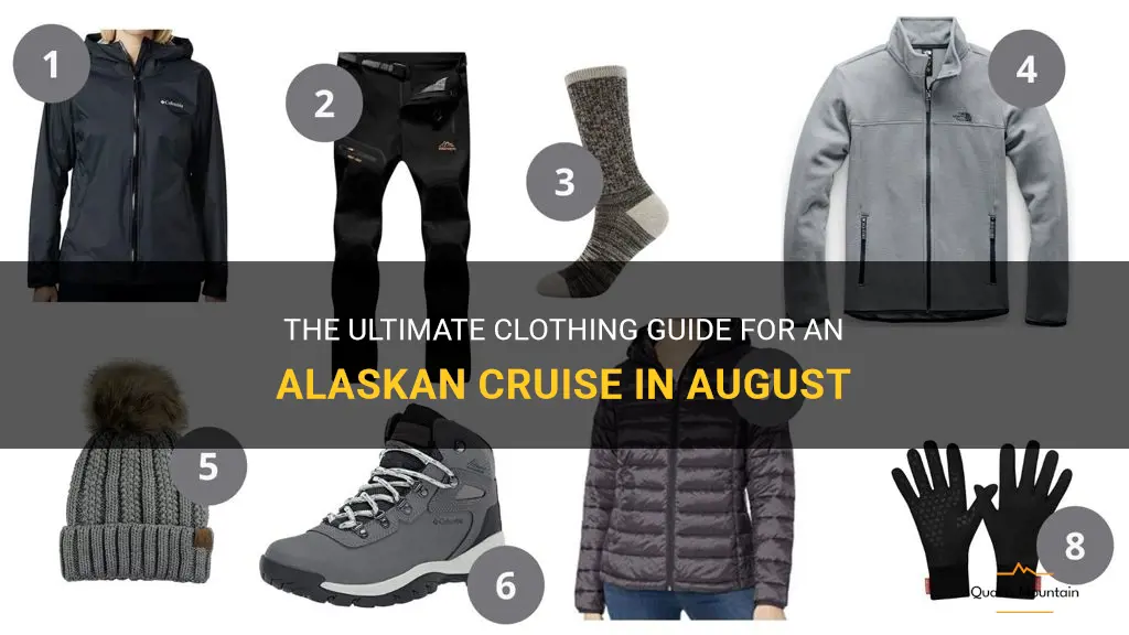 what clothes to pack for alaskan cruise in august
