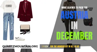 The Essential Wardrobe Guide for Traveling to Austria in December