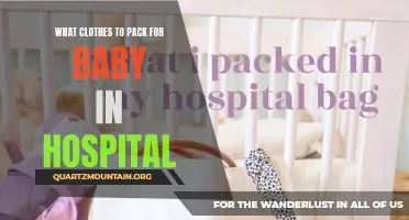The Essential Clothing Items to Pack for Your Newborn Baby in the Hospital