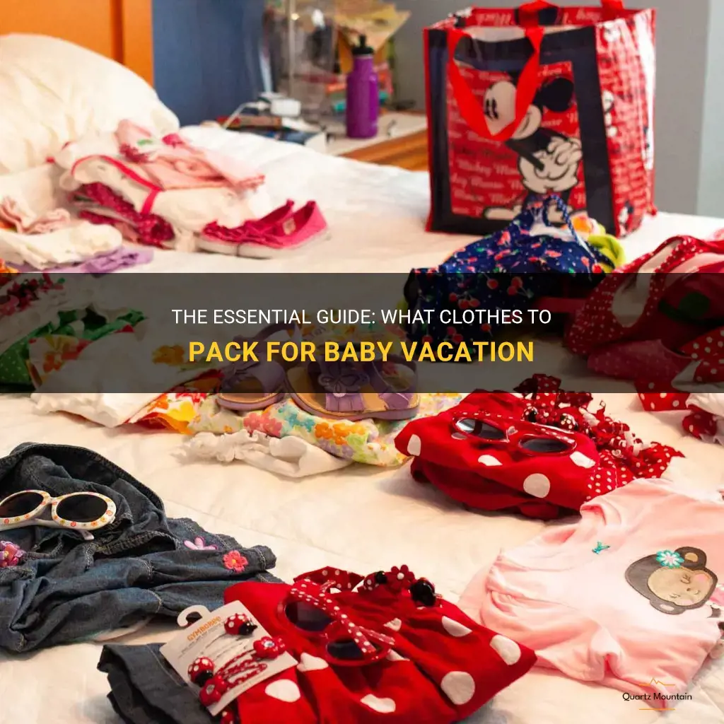what clothes to pack for baby vacation