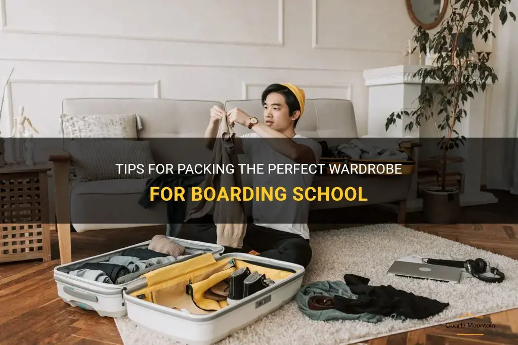 what clothes to pack for boarding school