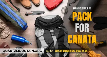 Essential Clothing Items to Pack for a Canadian Adventure