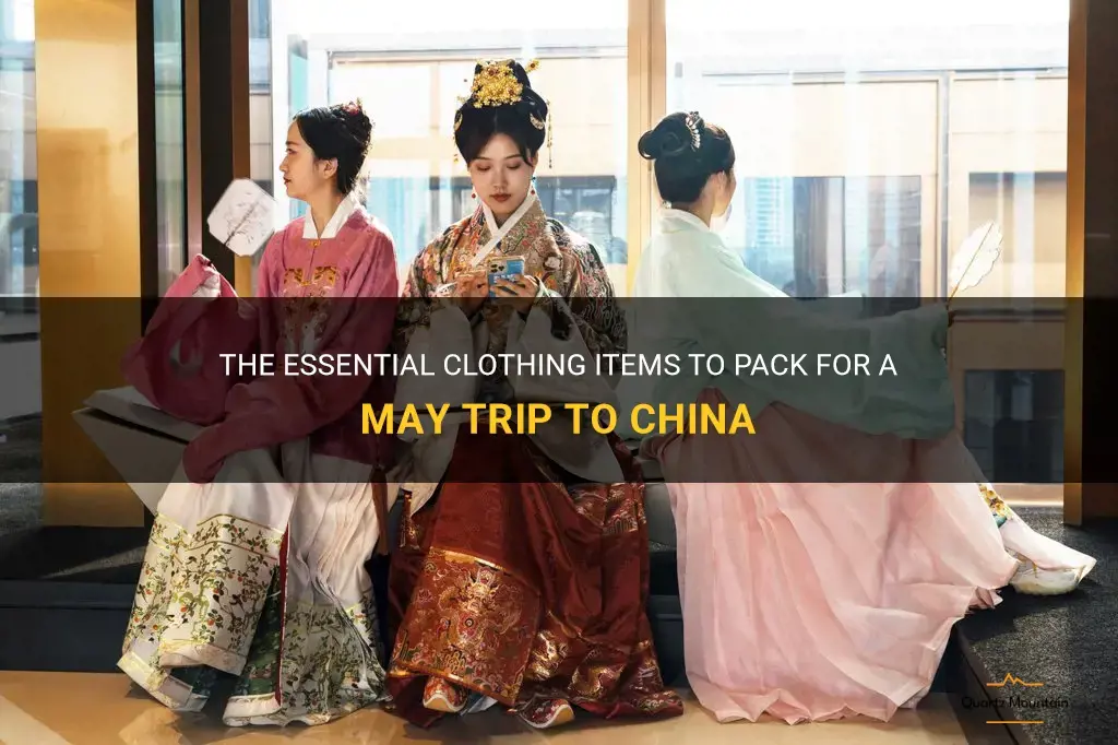 what clothes to pack for china in may