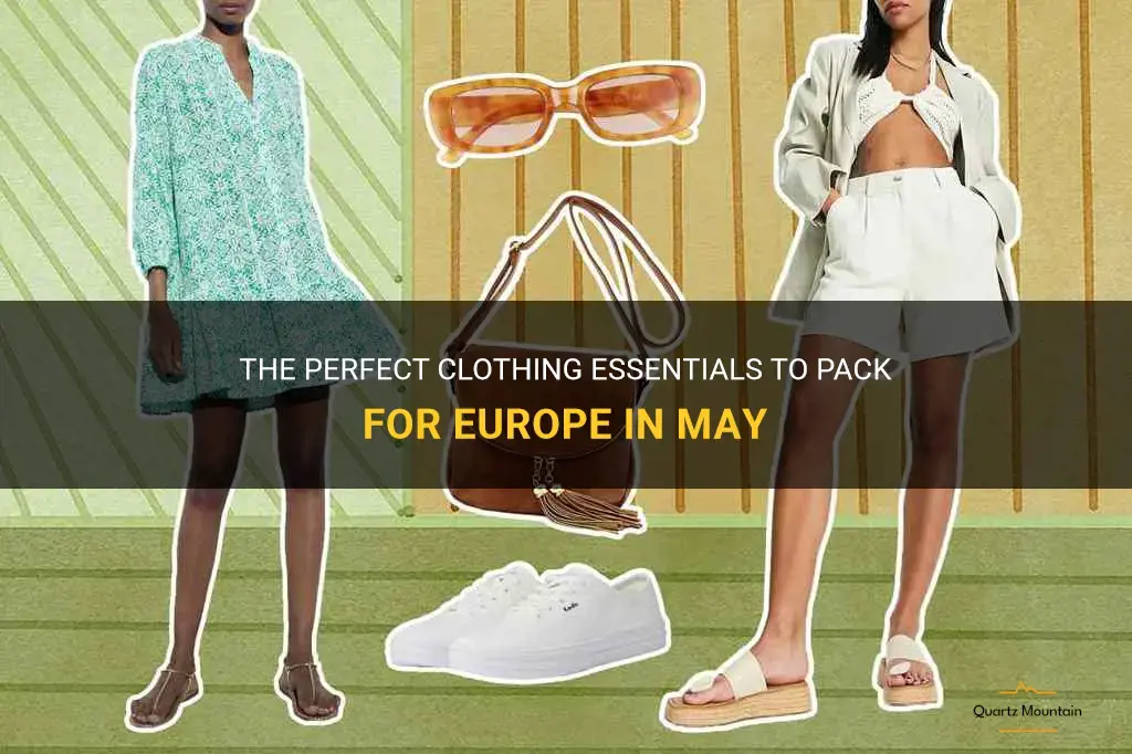 what clothes to pack for europe in may
