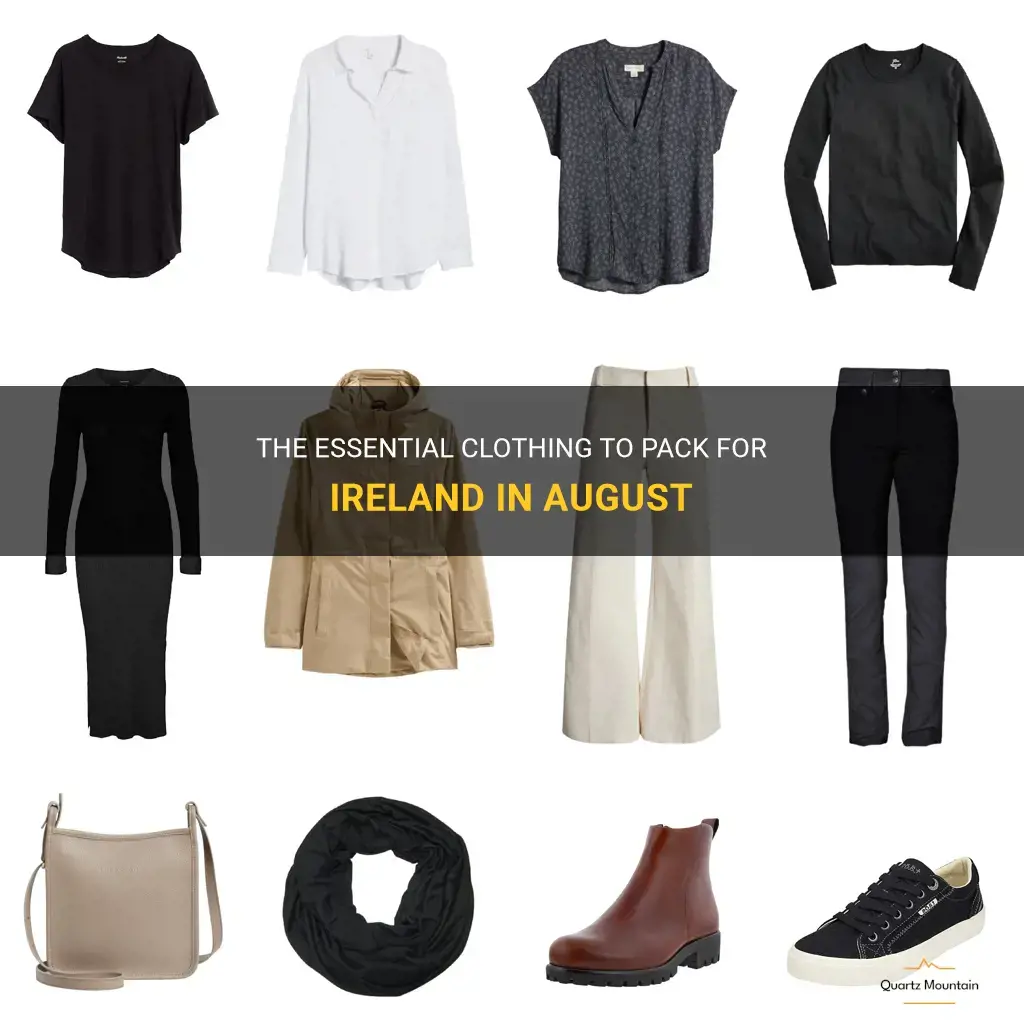 what clothes to pack for ireland in august