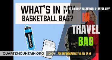 The Essentials: What College Basketball Players Carry in Their Travel Bags