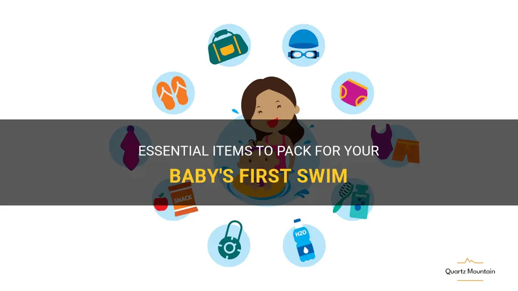 what do I need to pack for babies first swimm