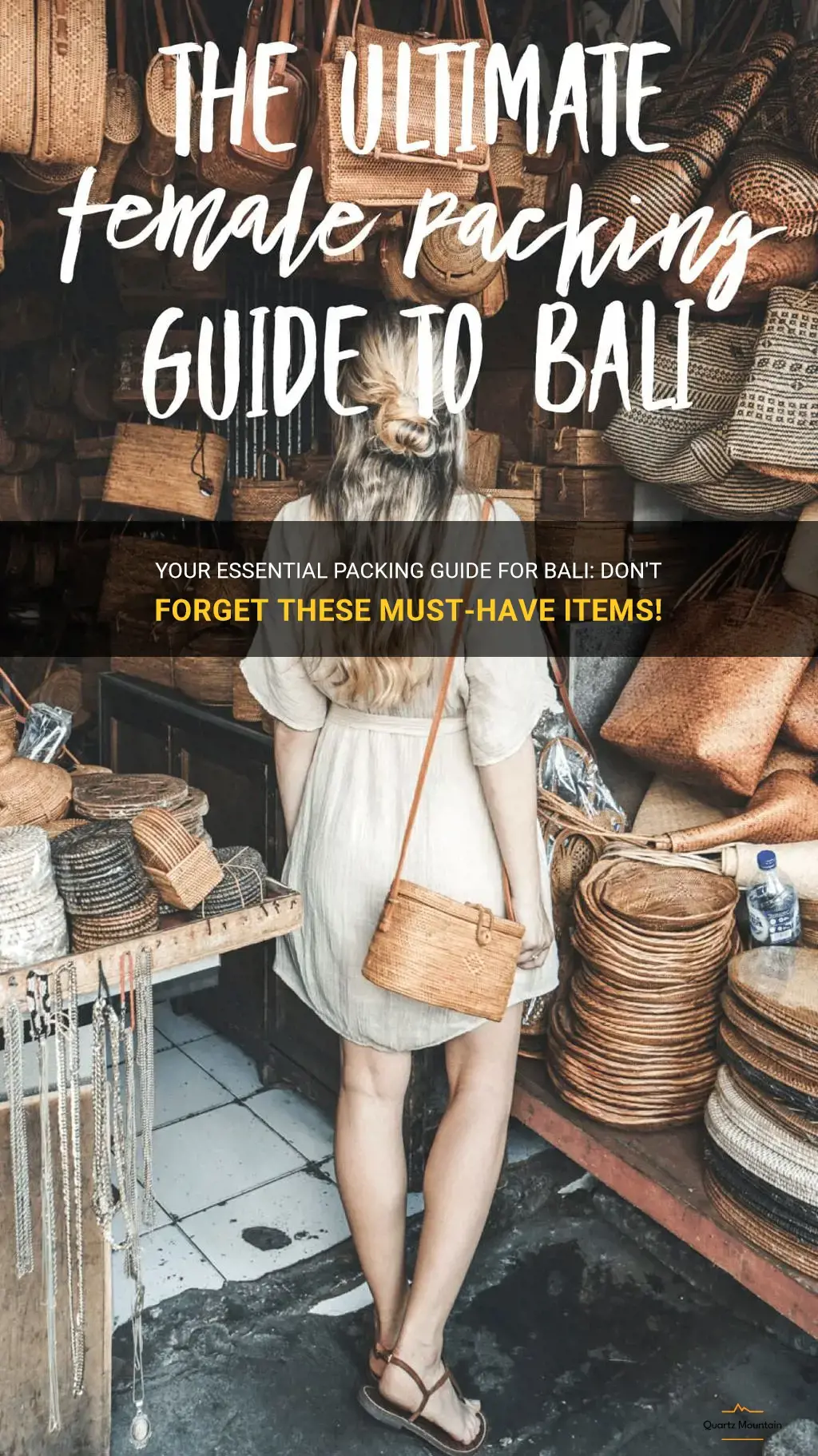 what do I need to pack for bali