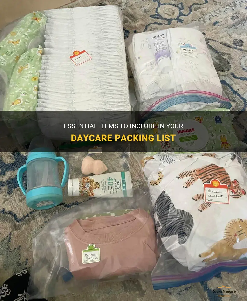 what do I need to pack for daycare