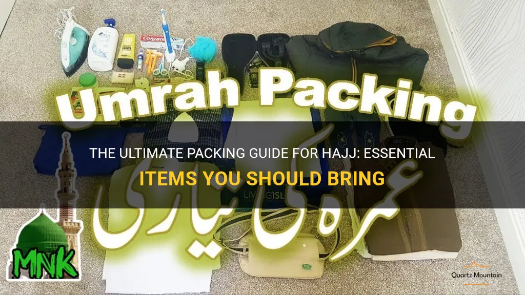 what do I need to pack for hajj