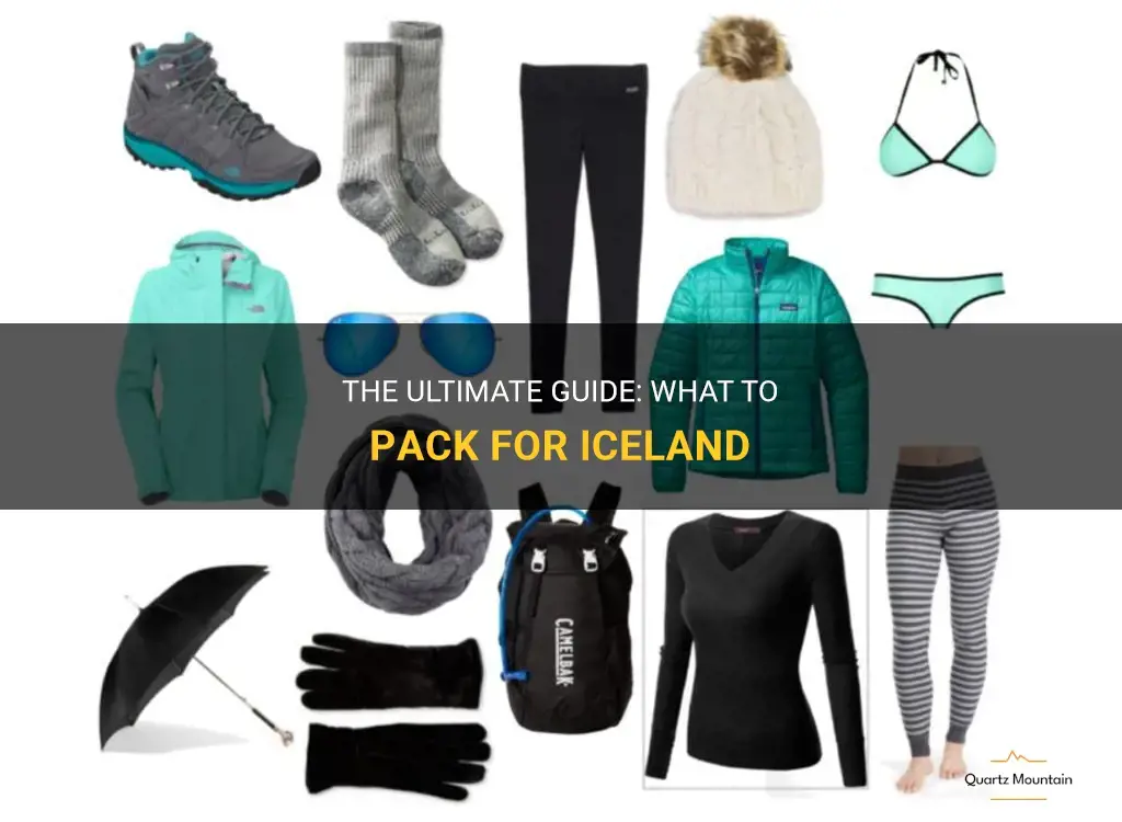 what do I need to pack for iceland