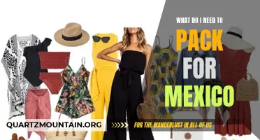 Essential Items to Include in Your Packing List for Mexico